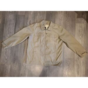 LL Bean Nylon Canvas Cordura‎ Outdoor Jacket XL Tall Field Camp Hunt Coat